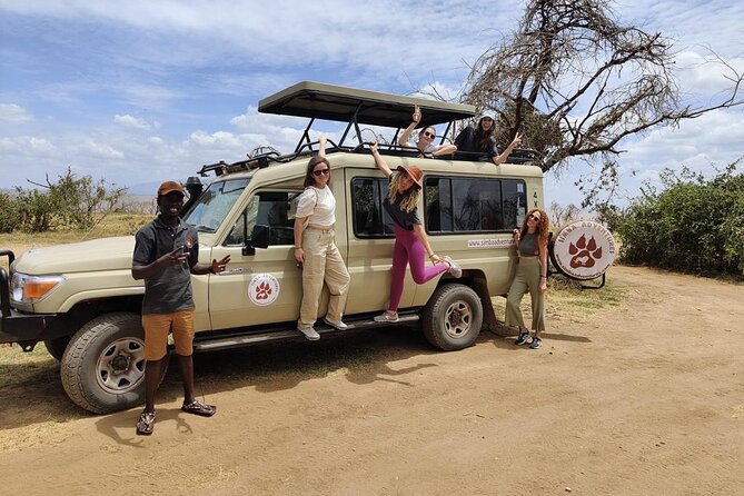 3-Days Budget Lodge Safari - Tarangire, Ngorongoro & Lake Manyara - Ngorongoro Crater Descent: Big Five Wildlife in One Massive Bowl