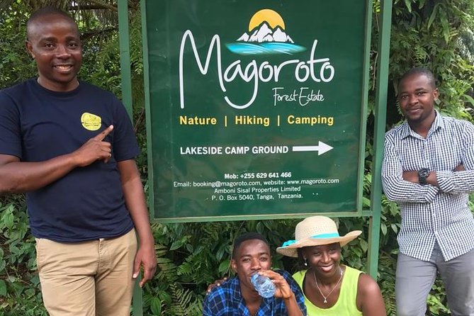 3 Days Tanga Exclusive Beach Holiday - Day 3: Magoroto Forest Estate swimming, boat driving, waterfall views, and forest walks