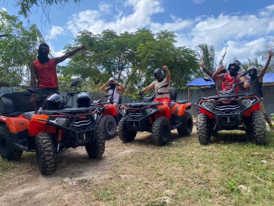 3-hour quad bike tours in Nungwi and Kendwa along coastal paths and through villages - Low Tide Beach Moments and Kendwa Swim Time