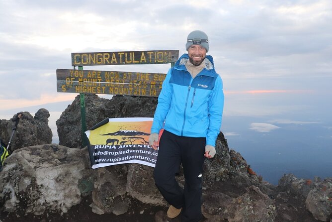 4 Days Mount Meru Trekking - Day 1: Grasslands to Maio Falls, the fig tree arch, and your first hut night