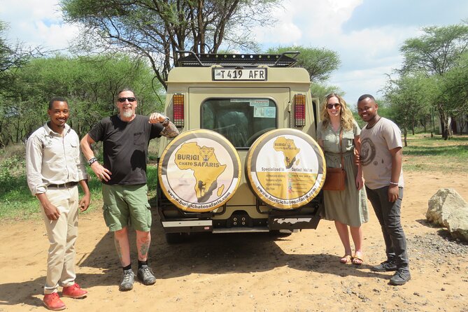 4 Days Tanzania Group Joining Safari with Mid-range Accommodation - Ngorongoro Crater: 600 meters down to Big Five action