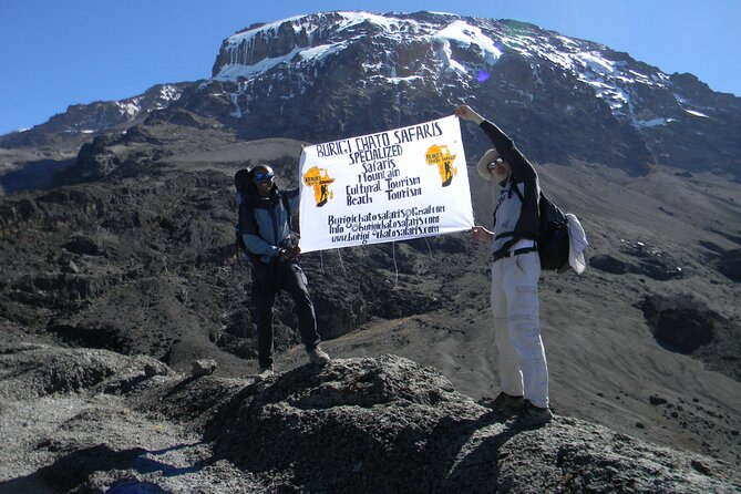6 Days Kilimanjaro hiking tour | climb Kilimanjaro Machame Route - The team feel on Kilimanjaro: guides, cook, and WhatsApp-ready support