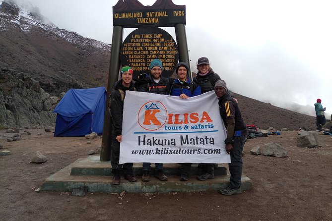 6 days Machame route climbing Mt.Kilimanjaro - Day 5, the summit night from about 23:30 to Uhuru Peak and down to Mweka