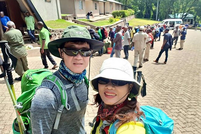 6 Days Machame Route Hike - Day 1 from Moshi to Machame Gate, through rain forest, to Machame Camp