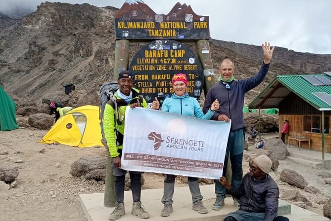 7 days Kilimanjaro climb via Machame route (Whiskey route) - Day 2 to Shira campsite: moorland effort and the Western Breach view