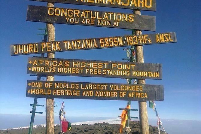 7 days Lemosho route - Day 7 summit night: 23:30 wake-up, Stella Point, then Uhuru Peak