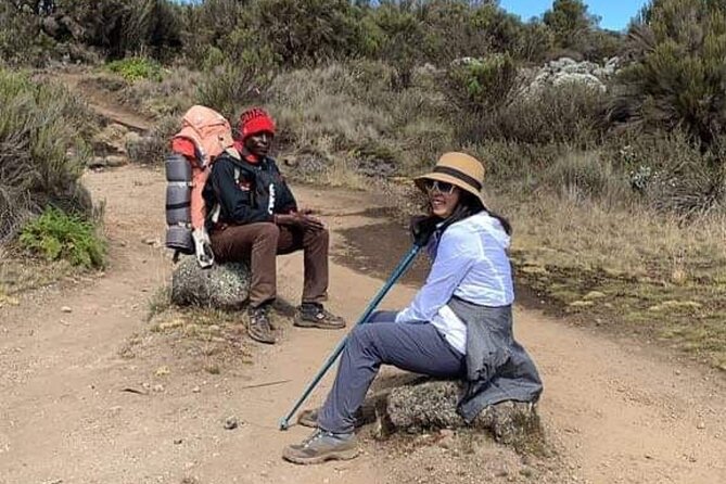 7 Days Machame Route - Day 6 summit night, scree climb to Stella Point sunrise and Uhuru Peak