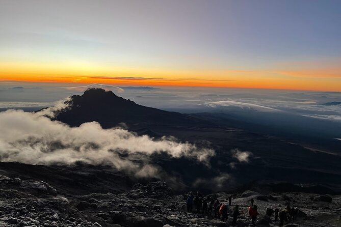 8 Days Kilimanjaro Hike via Lemosho Route - Summit night to Uhuru Peak on Day 7: Stella Point at sunrise