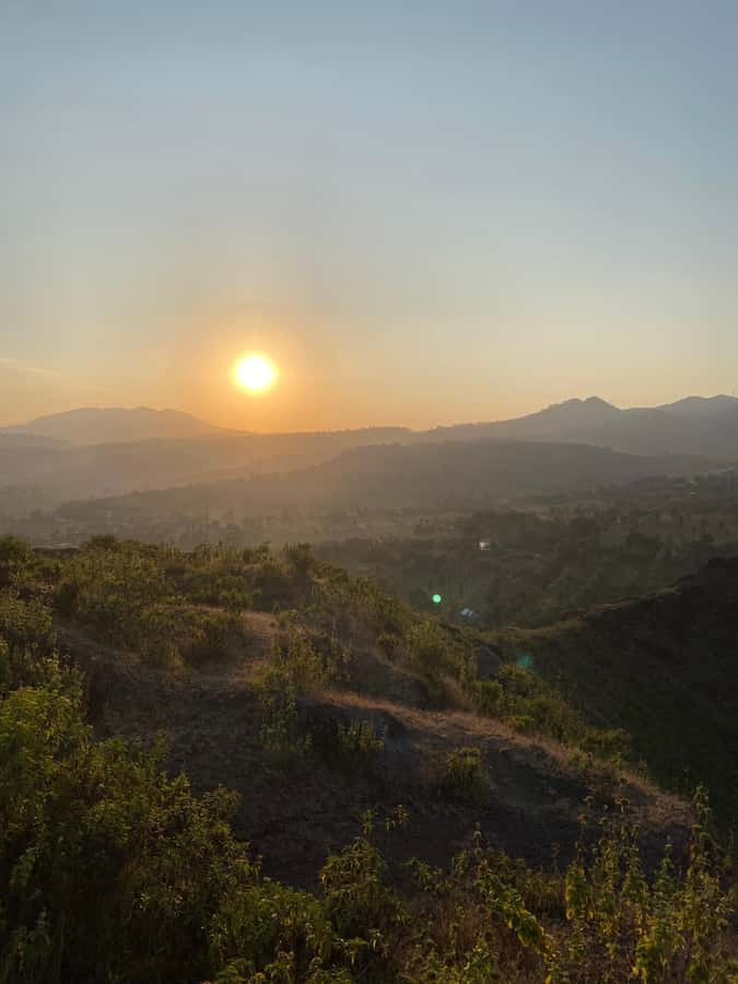 Arusha: Golden Hour Walk & Sunset Viewpoint Over Mount Meru - The Mount Meru sunset moment you came for