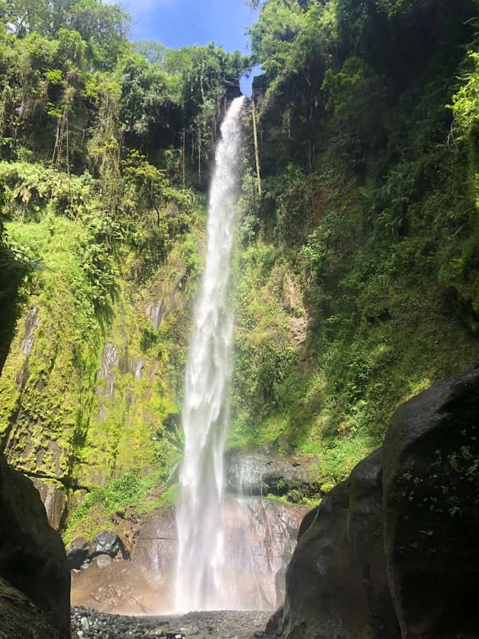 Arusha: Napuru Waterfalls Guided Hike - The river crossing moment: barefoot water, or bring your footwear