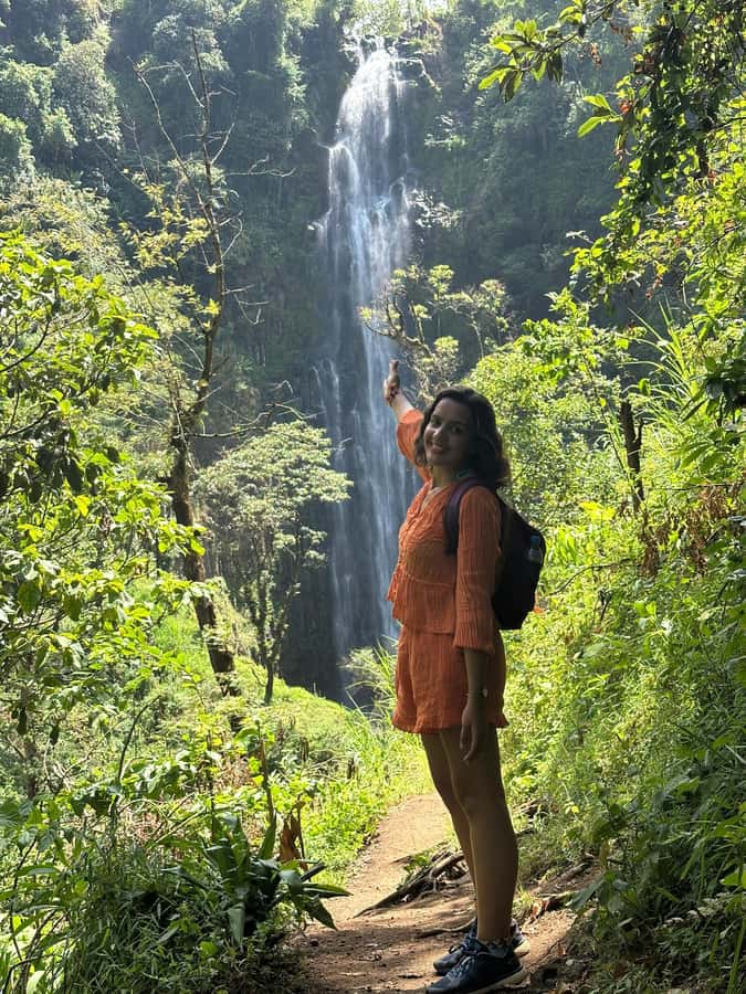 Arusha or Moshi : Hot Spring, Waterfall & Coffee Farm Tour - Materuni Village hike and waterfall swim, what it feels like