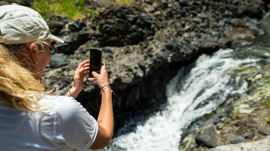 Arusha or Moshi : Hot Spring, Waterfall & Coffee Farm Tour - Chemka Hot Springs soak, clear water, and animal sightings