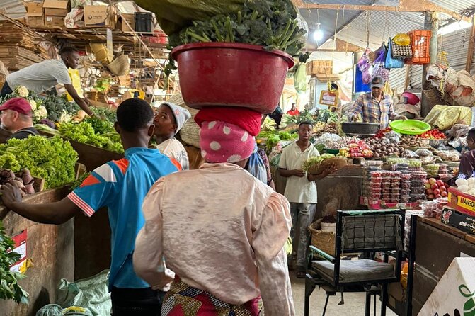 Arusha: Traditional Tanzania Cooking Class & Food Market Tour - Entering Arusha’s central food market, 30 minutes that teaches you fast