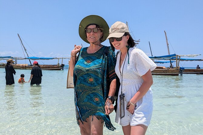 Blue Safari Full Day Private Trip Zanzibar With Sea Food BBQ - Cultural and historical time: Stone Town shopping and Sultan ruins