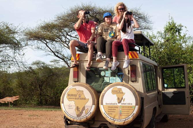 Common 5 Days Tanzania Serengeti Big 5 Private Safari | BURIGI CHATO SAFARIS - Your Safari Vehicle: Why the Pop-Top 4x4 Matters
