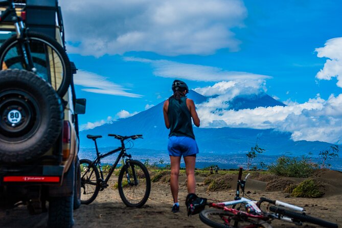 Cycling from Kilimanjaro to Ngorongoro Crater - Day 4: Wildlife corridors, Rift Valley views, and a camp ride-in