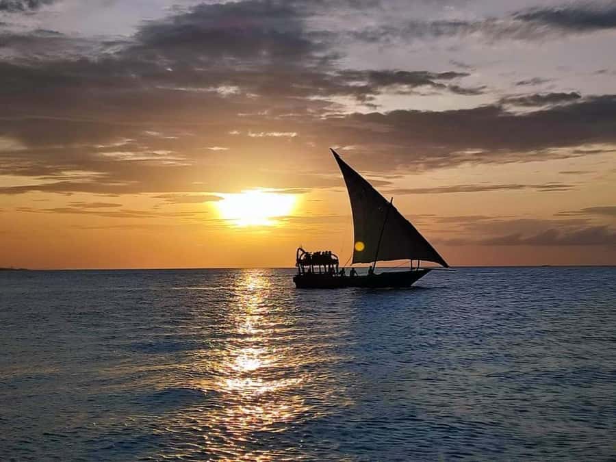 FROM NUNGWI; SUNSET DHOW CRUISE EXPERIENCE - From Nungwi Beach to the North Coast at Golden Hour