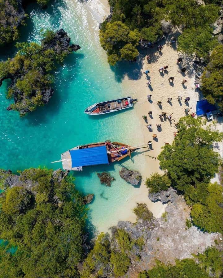From Paje/Jambian: Safari Blue Snorkelling with Lunch - Boats, jet skis, and other motorized craft: what to expect on shared water