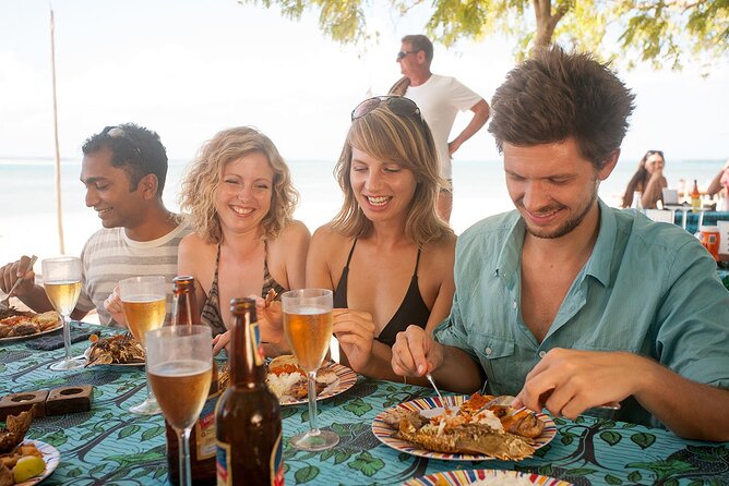Full-Day Blue Lagoon and Sandbank Boat Tour from Zanzibar ( Safari blue) - Lunch on the Water: Seafood, Drinks, and an Easy Refuel