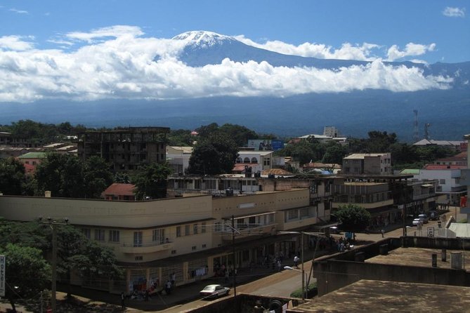 Full-Day Moshi Private Forest Walk and Local Market Tour - Moshi town introduction, clean streets, and first views of Kilimanjaro