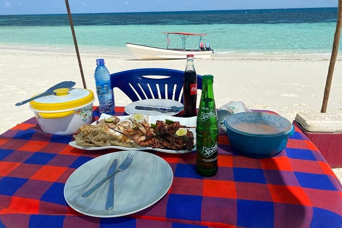 Fullday trip to Pungume and Uzi Island for Snorkeling and more - Kizimkazi Beach pickup, masks, and first splash