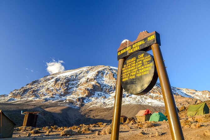 Hiking Mt Kilimanjaro 8 days, the most scenic route up Kili - Day 4: Lava Tower, Shark’s Tooth, Arrow Glacier, then down to Barranco Hut