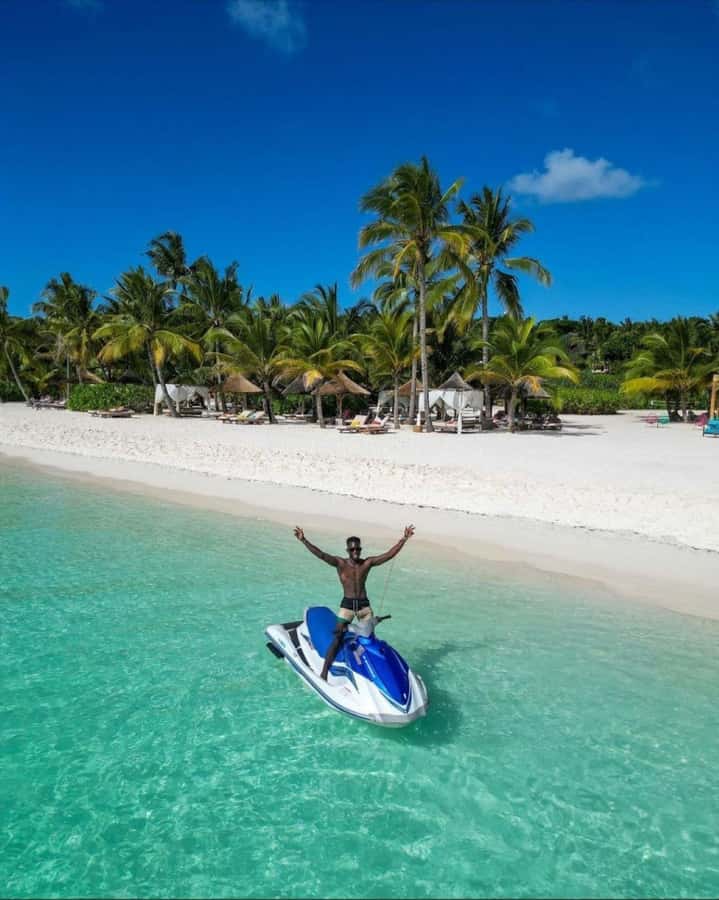 kendwa: jet ski experience - The Jet Ski Route: Shoreline Speed, Open Water Views, Tumbatu Island