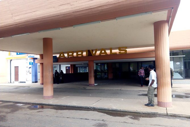Kilimanjaro Airport taxi to/from Moshi town/Arusha town - Meet-and-greet at JRO: the name sign is the whole point
