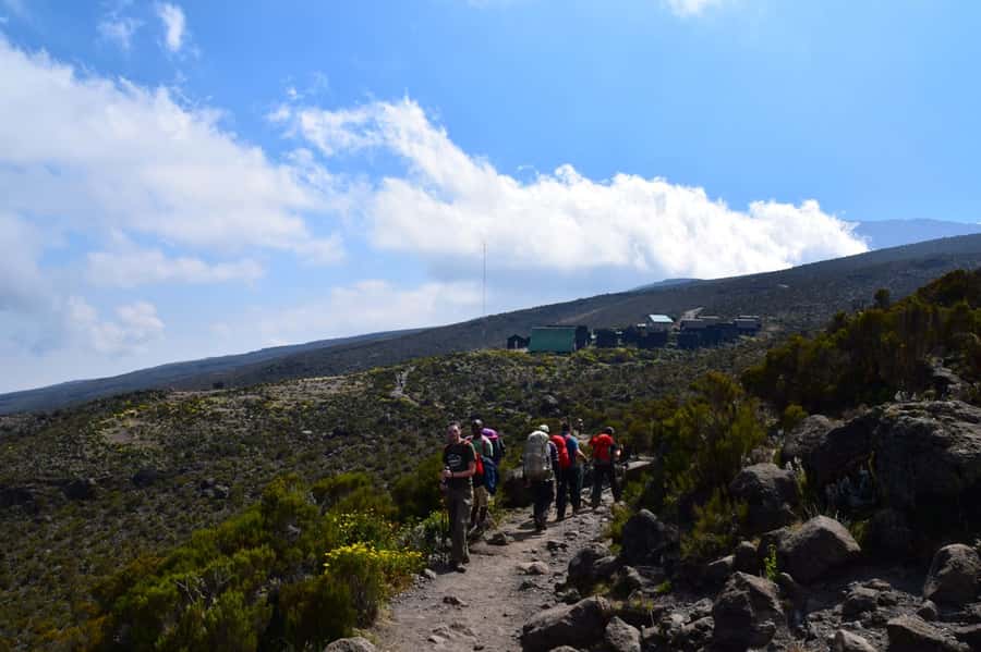 Kilimanjaro: Shira plateau to Cathedral point 3872m Day hike - Morum Barrier at 3400m: where the day shifts into plateau mode