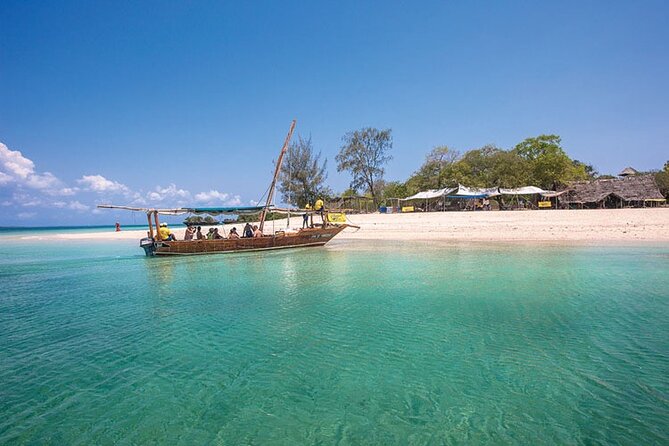 Luxury Swimming with DOLPHINS IN MNEMBA and LUNCH - Mnemba sandbank time and tropical fruits: the calm break in the middle