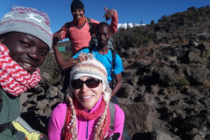 Marangu Route - Your private team on Kilimanjaro, with names like Festus and Juma