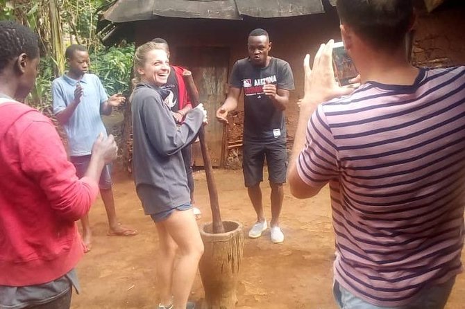 Materuni Waterfalls & Coffee making Cultural Tour | BURIGI CHATO SAFARIS LTD - Lunch at the Waterfall: Fuel for the Return Drive