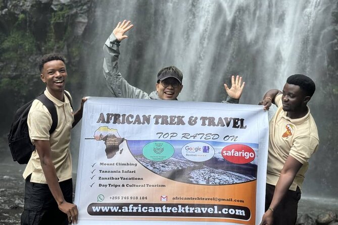 Materuni Waterfalls, coffee tour & Chemka Hot Springs From Arusha - The guide makes the difference, and you get real personalities here