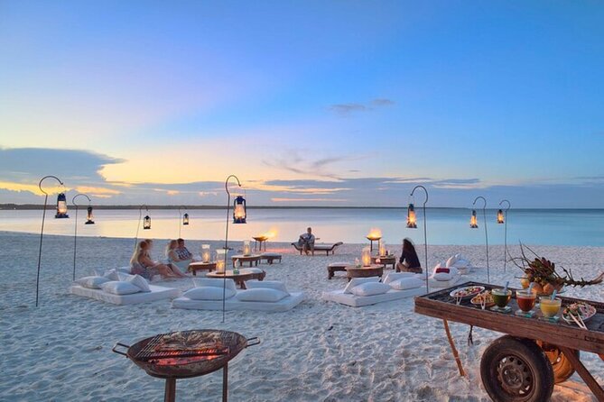 Mnemba Island Half Day Live Aquarium With Transfer - Zanzibar - Snacks, Fresh Fruit, and Small Comforts on a Morning Trip