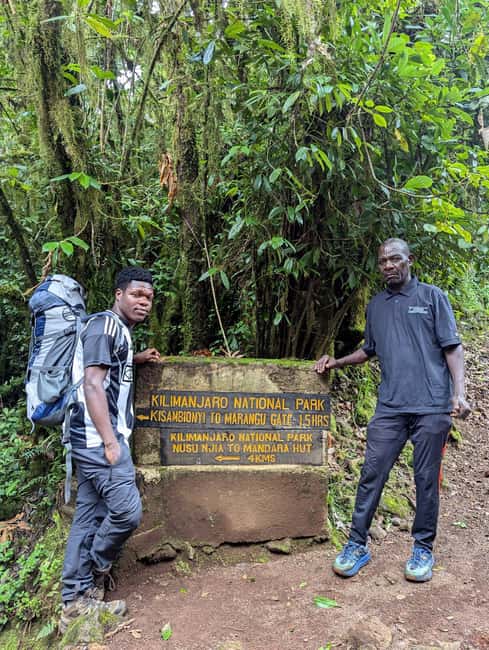 Moshi: Kilimanjaro Climb Marangu Route Guided Tour - Guide support: the difference between finishing and enjoying