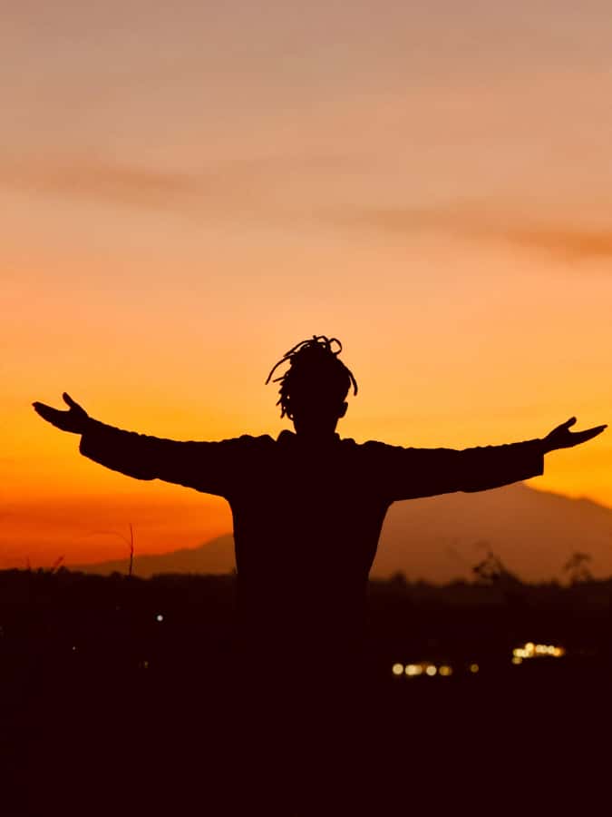 Moshi: Sunset Chill with Drinks and Roundtrip Transfer - What you actually see: Kilimanjaro, Mt. Meru, and the evening color shift
