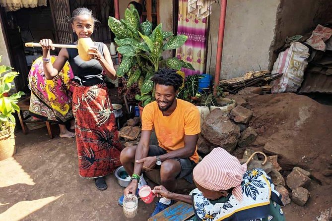 Private Market Tour and Tanzanian Cooking Class in Moshi - Ugali on the wood fire: the cornmeal staple, minus the shortcuts