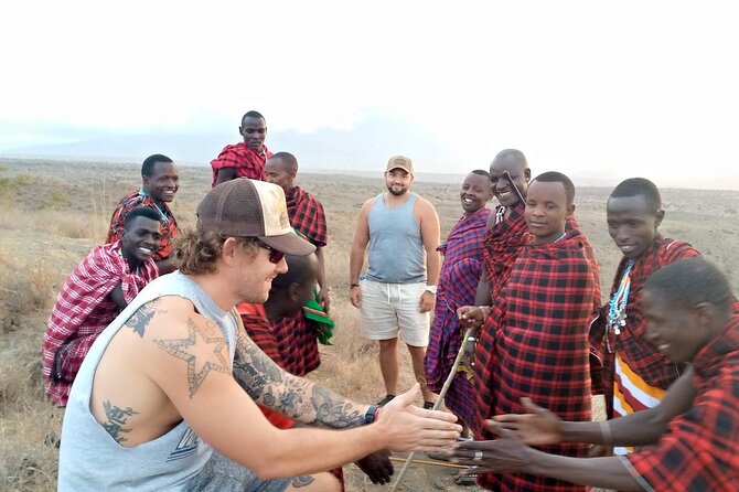 Private Tour to Materuni Waterfalls, coffee tour, Kikuletwa Hot Springs & Maasai - The Maasai boma visit: evening culture with elders, children, and dance
