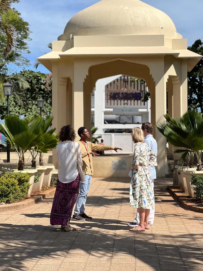 Stone Town Walking Tour With Local Expert Guide - Former Slave Market and the Anglican and Catholic Cathedrals
