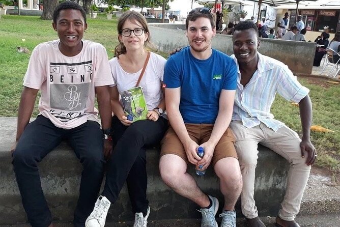 StoneTown Tours - Old Slave Market: serious ground, guided context helps