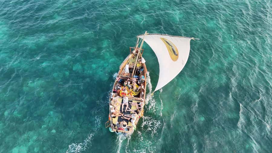 Sunset party cruise in Zanzibar with BoomBoom Boat - The 2-hour Nungwi Beach cruise: prime sunset energy time