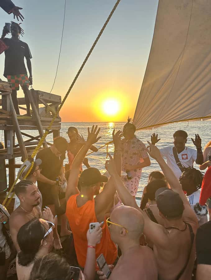 Sunset party cruise in Zanzibar with BoomBoom Boat - Price and value: what $25 buys you in Zanzibar time