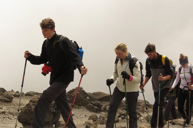 The Best & Unique Kilimanjaro Hiking tour 7 days Machame route - Day 6: Barafu to Uhuru Peak at Night, Then Down to Mweka