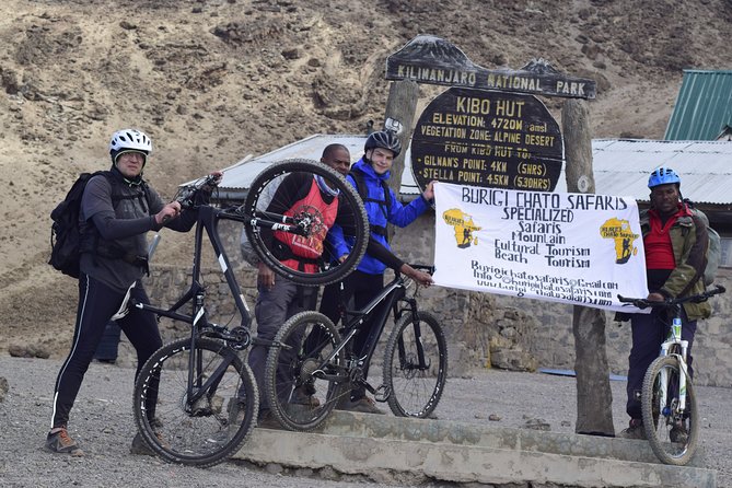 Top 6 Days Mt. Kilimanjaro Bike trek Tour by Marangu-Kilema Route - Day 4: Climb back to Kibo hut, rest, and summit-path orientation