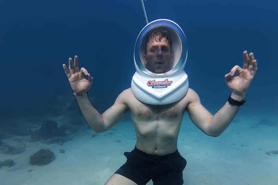 Underwater Walking Experience in Zanzibar,No Swimming Needed - Key highlights you will care about