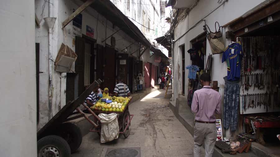 Zanzibar: Changuu Island and Stone Town Tour with Lunch - Old Slave Market and City Market: shopping with context (and fewer tourist bubbles)