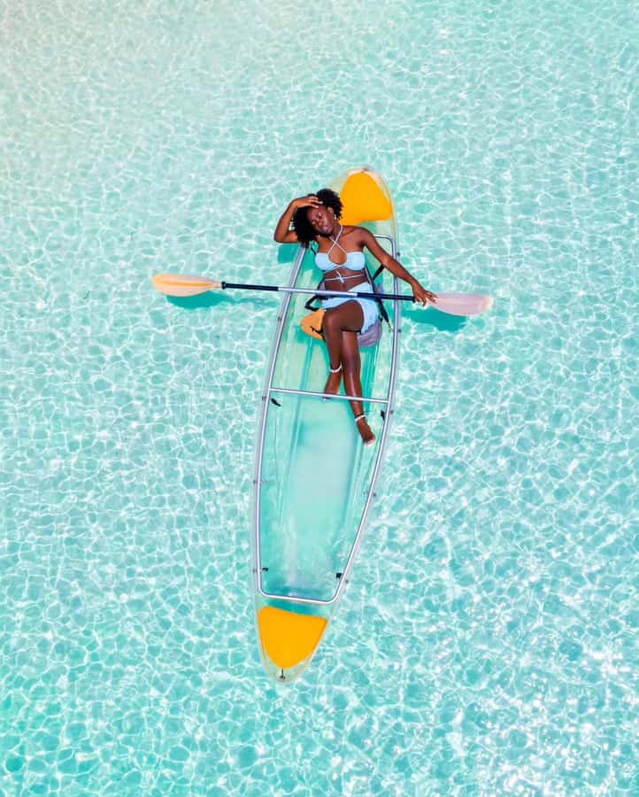 Zanzibar Clear Kayak & Drone Photoshoot with Pickup Includes - Your Time on the Water: 1 Hour in Kendwa