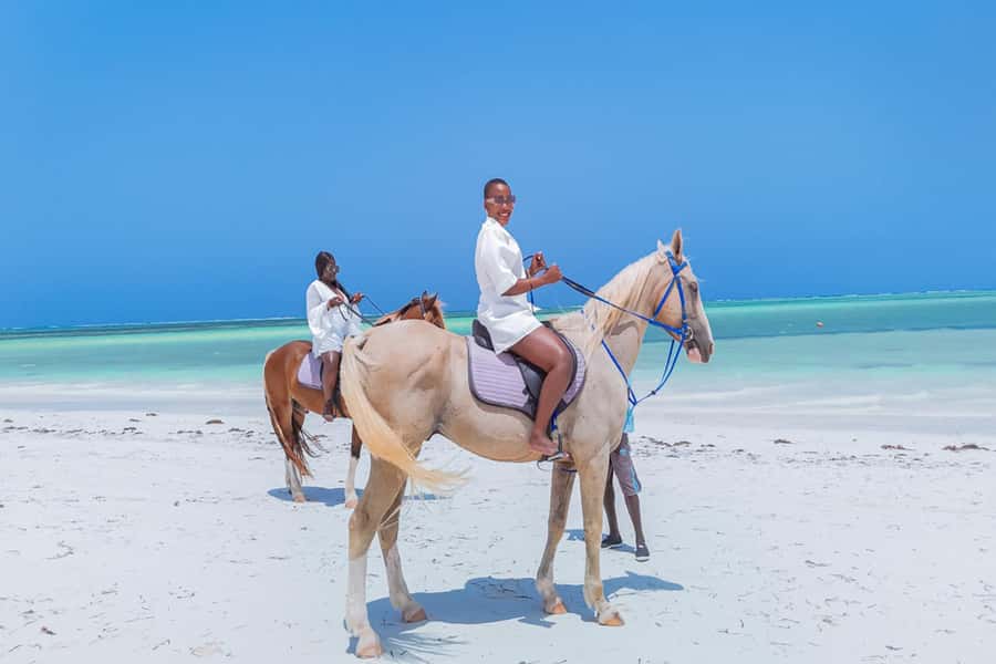 Zanzibar: Horse Riding and Kayaking with Video and Photos - Pwani Mchangani Beach Horse Ride, 30 Minutes of Pure Shoreline Time