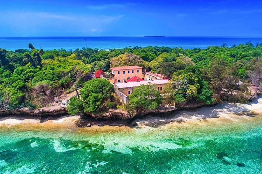 Zanzibar: Prison Island and Nakupenda Sandbank - Changuu Island (Prison Island): ruins, tortoises, and peacocks
