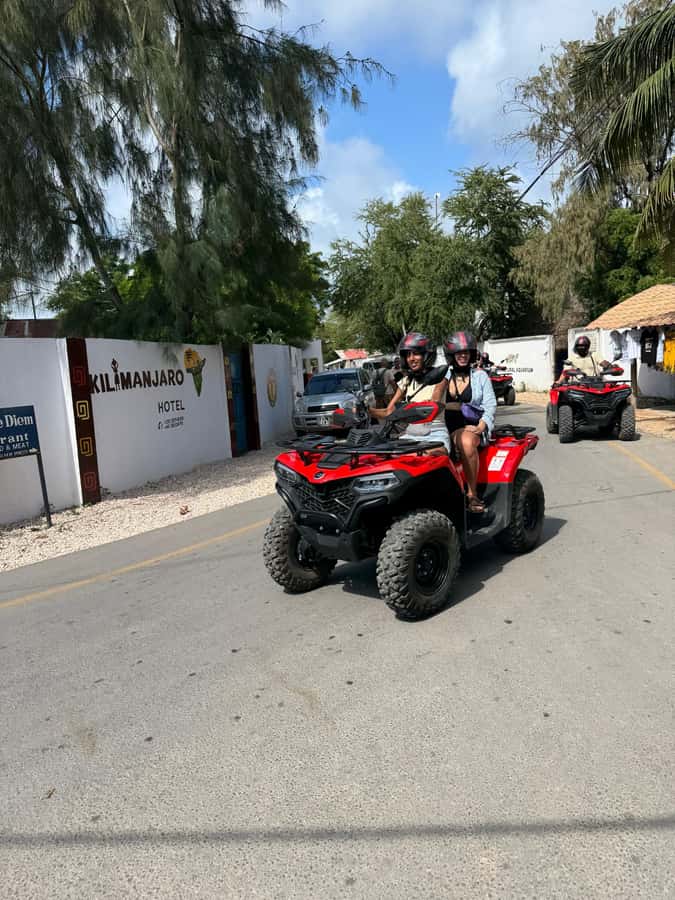 Zanzibar: Quad Bike Adventure departing from Kendwa or Nungwi - The photo and video factor: why your phone battery can survive